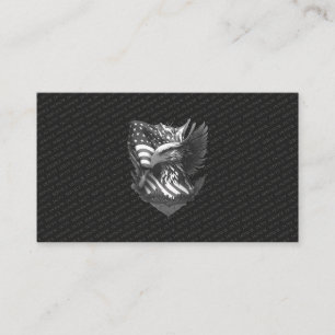 Military & Law Enforcement Professional Honor Duty Business Card