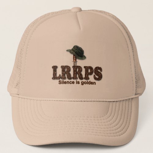Military LRRP LRRPS Recon Snipers Army Marines Trucker Hat
