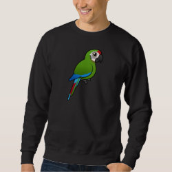 Birdorable Military Macaw Men's Basic Sweatshirt