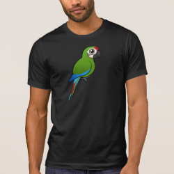 Birdorable Military Macaw Men's Alternative Apparel Basic Crew Neck T-Shirt