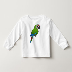 Birdorable Military Macaw Toddler Long Sleeve T-Shirt
