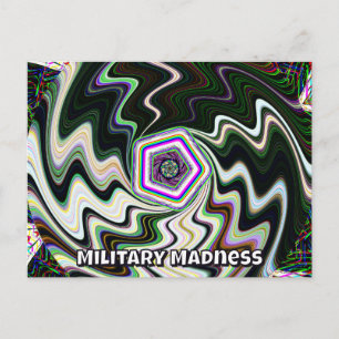 Military Madness (you may change the words) Postcard