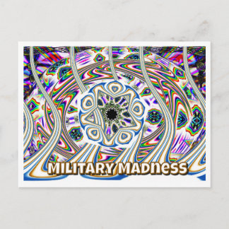 Military Madness (you may change the words) Postcard
