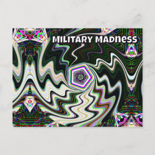 Military Madness (you may change the words) Postcard
