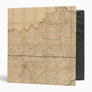 Military Map of the States of Kentucky Binder