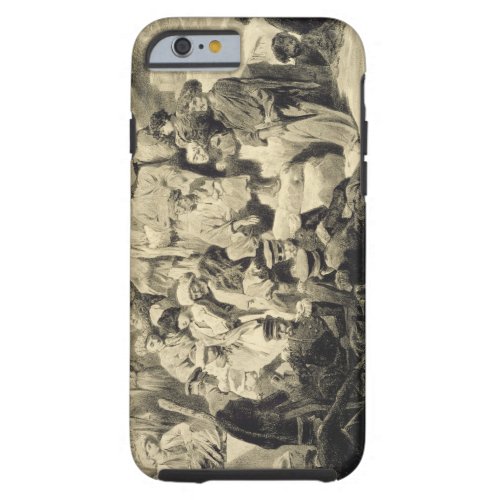 Military Meal in the Ruins at Sioukh Dagestan pl Tough iPhone 6 Case