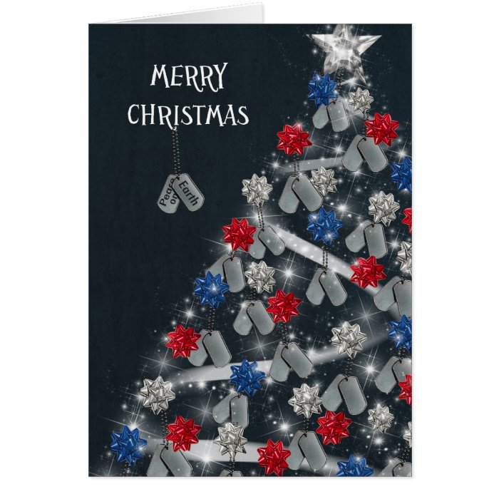 Military Merry Christmas Card | Zazzle