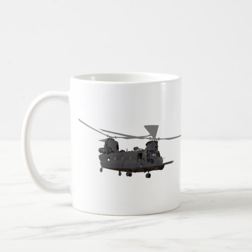 Military MH_47 Chinook Helicopter  Coffee Mug