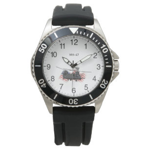 Military MH-47 Chinook Helicopter Watch