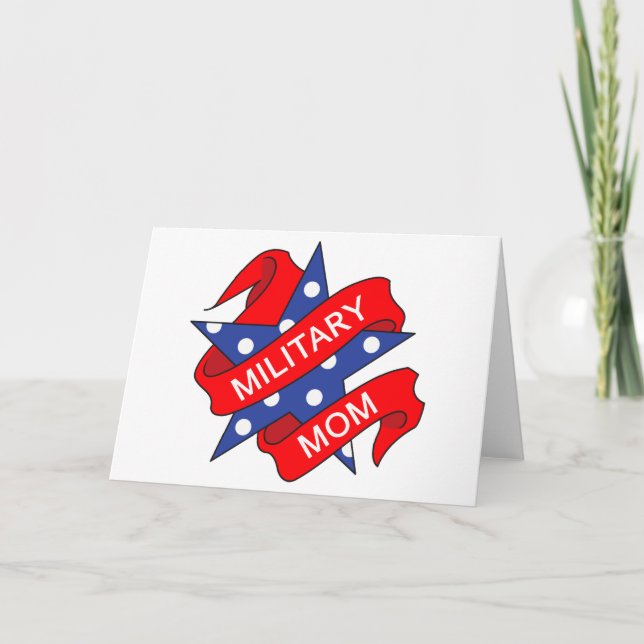 Military Mom Card (Front)