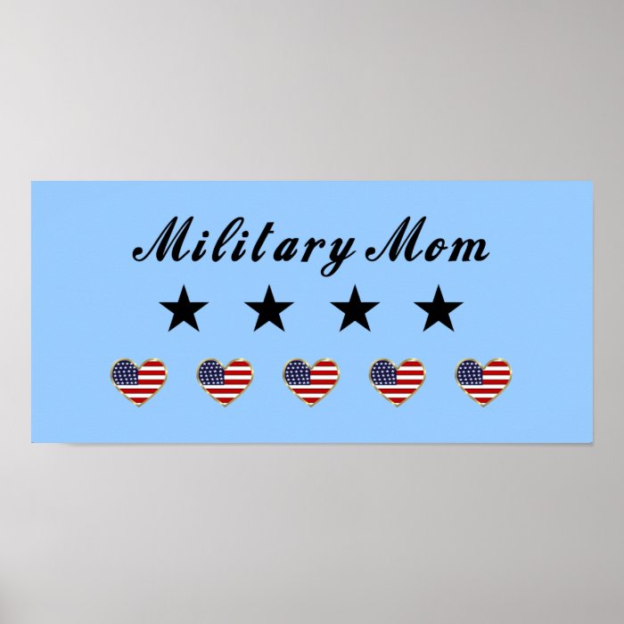 Military Mom Print