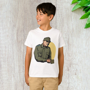 Military Officer Retro Army Soldier T-Shirt