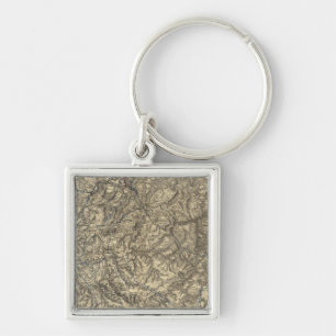 Military Operations of the Atlanta Campaign 3 Keychain