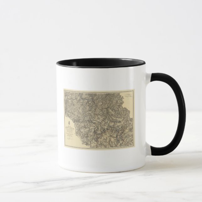 Military Operations of the Atlanta Campaign 3 Mug (Right)