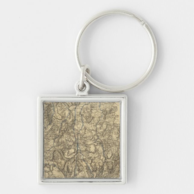 Military Operations of the Atlanta Campaign Keychain (Front)