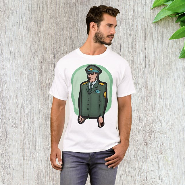 Military Person T-Shirt (Creator Uploaded)