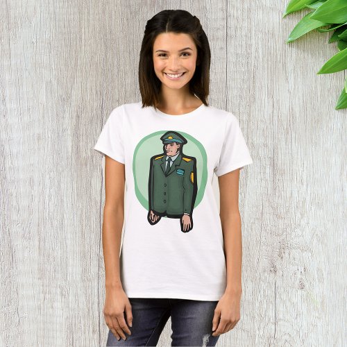 Military Person T_Shirt