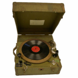 Military Phonograph Sculpture