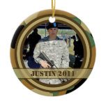 Military Photo Keepsake Ornament