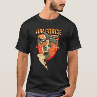 Military pin up girl T Shirt