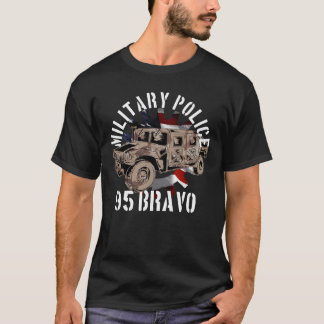Military Police 95 Bravo vehicle T-Shirt