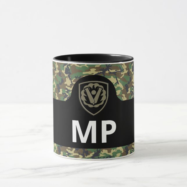 Military Police Brassard Coffee Mug (Center)