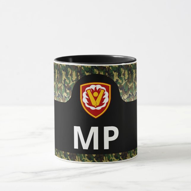 Military Police Brassard Coffee Mug (Center)