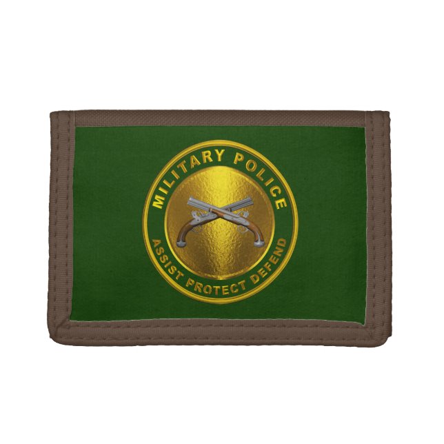 Military Police Corps MP Trifold Wallet (Front)