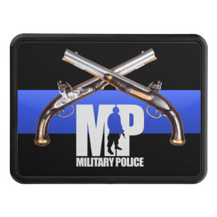 Military Police Crossed Pistols Hitch Cover