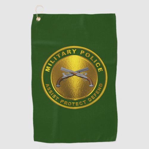 Military Police MP Golf Towel