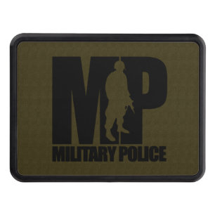 Military Police MP Thin Blue Line Hitch Cover