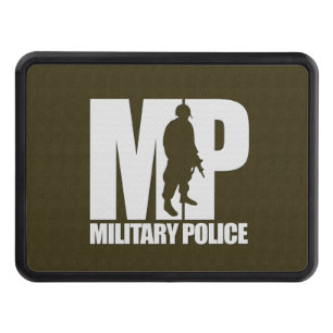 Military Police MP Thin Blue Line Hitch Cover