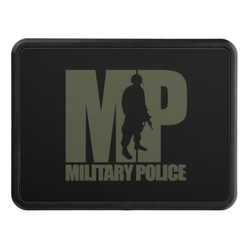 Military Police MP Thin Blue Line Hitch Cover