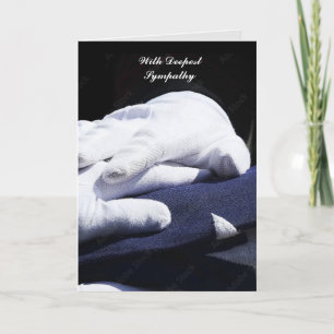 Military - Police Sympathy Card
