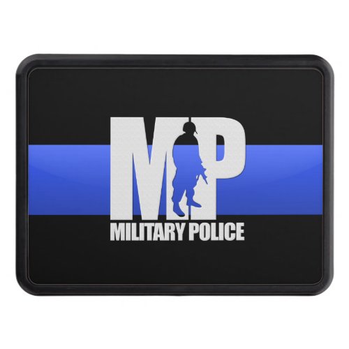 Military Police _ Thin Blue Line Hitch Cover