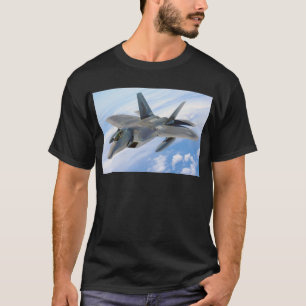 military raptor airplane fighter T-Shirt