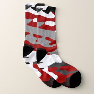 Military Red Camouflage 