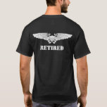 Military Retired T-shirts | Navy Airforce Military Retired T-shirts | Navy Airforce
