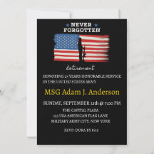 military retirement announcement