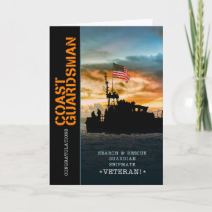 Military Retirement Coast Guardsman Seaman Card