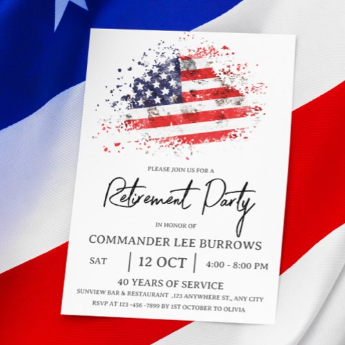  Military Retirement Party