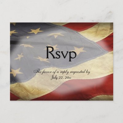 Military RSVP with Menu Choices