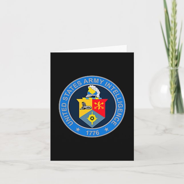 Military Security Agency Intelligence Corps Vetera Card (Front)