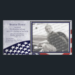 Military Send Off<br><div class="desc">Send your loved one off in style with this patriotic photo card invitation. Customize with any text and photo.</div>