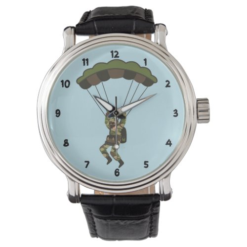 Military Soldier  Paratrooper Watch