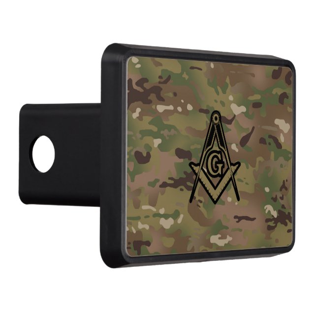 Military Square Compass Hitch Cover (Right)