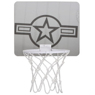 Military Star Mini Basketball Goal Hoop