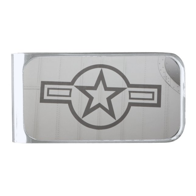Military Star Money Clip (Front)