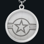 Military Star Necklace<br><div class="desc">Military Star Necklace</div>