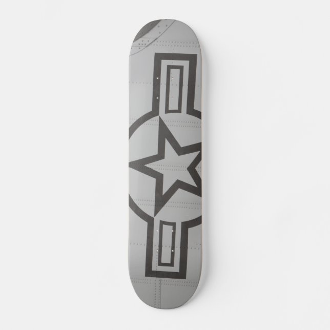 Military Star Skateboard Deck (Front)